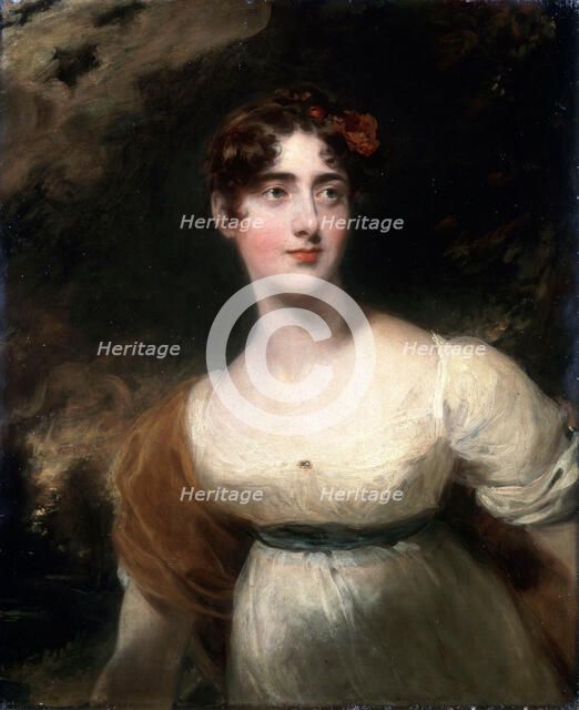 'Portrait of Milady Emily Harriet Wellesley-Pole (Lady Raglan)', 1814.  Artist: Thomas Lawrence