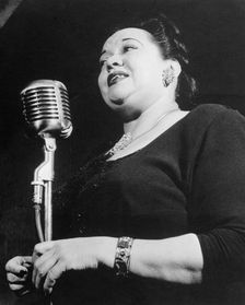 Portrait of Mildred Bailey, Carnegie Hall(?), New York, N.Y., ca. Apr. 1947. Creator: William Paul Gottlieb