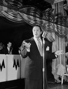 Portrait of Miquelito Valdez, New York, N.Y., 1946. Creator: William Paul Gottlieb