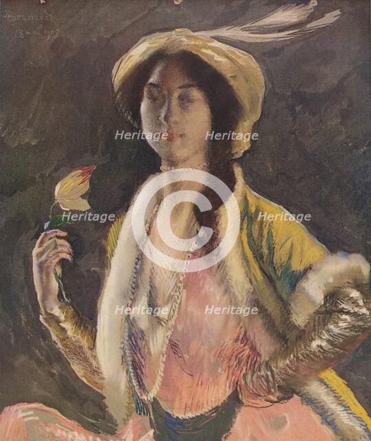 'Portrait of Miss B', 1908, (c1932). Artist: Paul Albert Besnard.