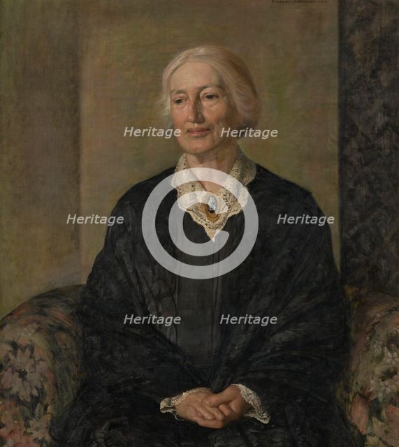 Portrait of Miss D.K. Richmond, c1924. Creator: Harry Linley Richardson.