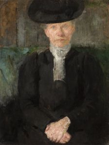 Portrait of Miss Deuringer, 1900. Creator: Olga Boznanska