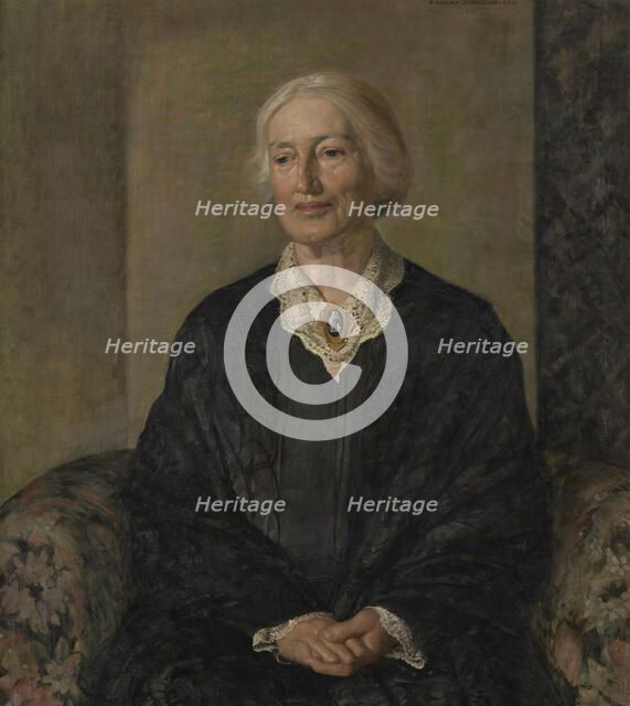 Portrait of Miss D.K. Richmond, c1924. Creator: Harry Linley Richardson.