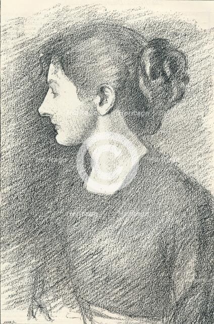 'Portrait of Miss Emma Froude', c1893. Artist: Philip Wilson Steer.