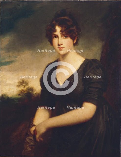 Portrait of Miss Frances Vinicombe, 1790s. Artist: Opie, John (1761-1807)