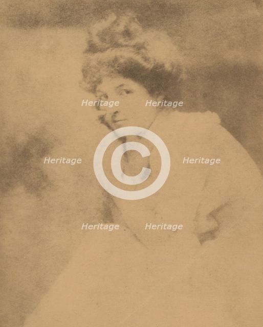 Portrait of Miss K, c1900. Creator: Zaida Ben-Yusuf.