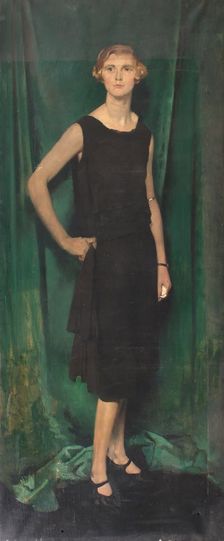 Portrait of Miss Kennard, c1910s. Creator: William Orpen