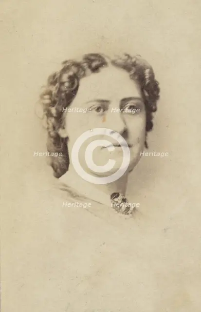 Portrait of Miss Latimer, about 1860. Creator: Unknown.