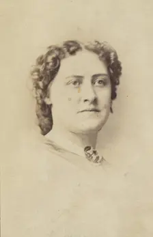 Portrait of Miss Latimer, about 1860. Creator: Unknown