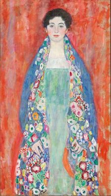 Portrait of Miss Lieser, 1917. Creator: Klimt; Gustav (1862-1918)