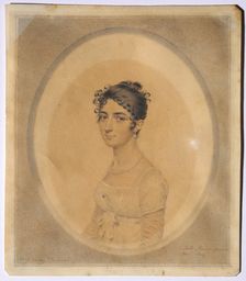 Portrait of Miss Mary Tadman, 1809. Creator: John I Smart (British, 1741-1811)