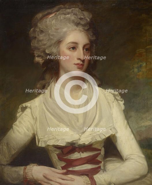 Portrait of Miss Matilda Lockwood, 1784-1786. Creator: George Romney.