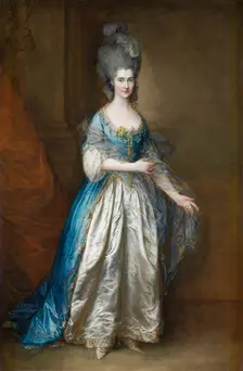 Portrait of Miss Read, later Mrs William Villebois, ca 1776. Artist: Gainsborough, Thomas (1727-1788)