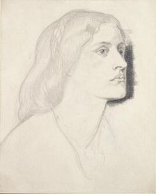 Portrait of Miss Ruth Herbert, Probably 1858. Artist: Dante Gabriel Rossetti