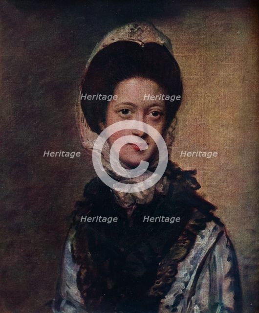 'Portrait of Miss Singleton', c1769, (1910). Artist: Thomas Gainsborough.