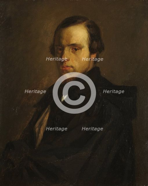 Portrait of Mister le Courtois, the Artist’s Brother-in-Law, c1841-1848. Creator: Jean Francois Millet.