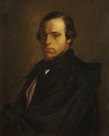 Portrait of Mister le Courtois, the Artist’s Brother-in-Law, c1841-1848. Creator: Jean Francois Millet