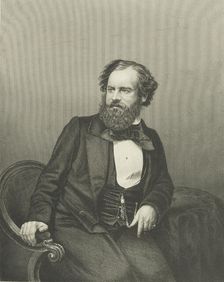 Portrait of Mr Albert Smith, 1859. Creator: Unknown