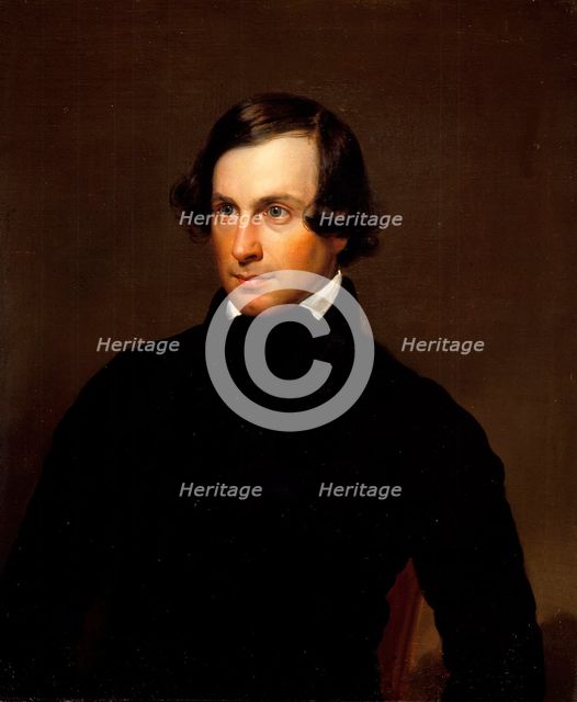 Portrait of Mr. Blodgett, c1840. Creator: Allan Smith.