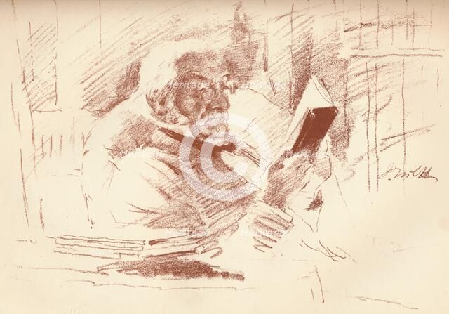 'Portrait of Mr. Gladstone', 1896. Artist: John McLure Hamilton.