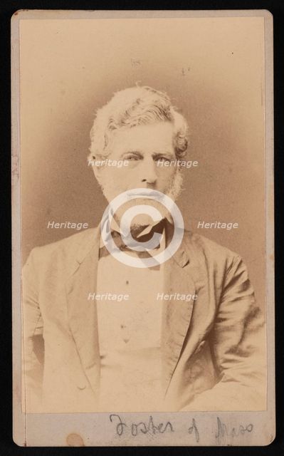 Portrait of Mr. Foster of Massachusetts, Between 1876 and 1880. Creator: Samuel Montague Fassett.