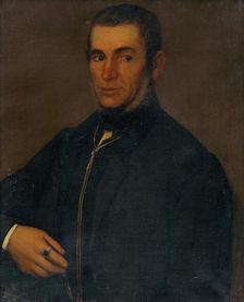 Portrait of Mr. Královic, 1850-1860. Creator: Unknown
