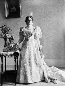 Portrait of Mrs. McKinley, no. 3, c1897. Creator: Frances Benjamin Johnston