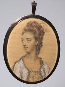 Portrait of Mrs. Nathaniel Bailey, née Lamack, c. 1776. Creator: John I Smart (British, 1741-1811)