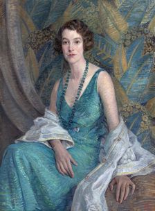 Portrait of Mrs N.S. Falla, c1932. Creator: Mary Tripe