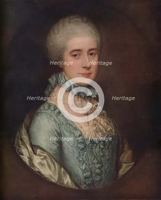 'Portrait of Mrs. Awse', 1767, (1936). Artist: Thomas Gainsborough.