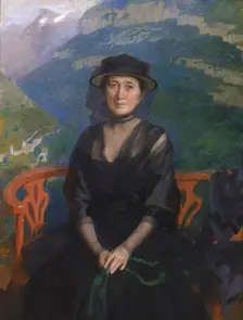 Portrait of Mrs. Addison C. Harris, 1917. Creator: Cecilia Beaux