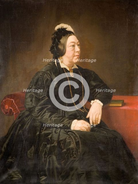 Portrait of Mrs Amelia Elizabeth Tranter, 1877.  Creator: Butler E Tranter.