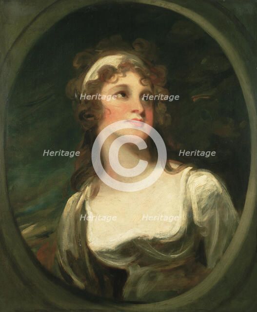 Portrait of Mrs Ann Pitt, c1788. Artist: George Romney