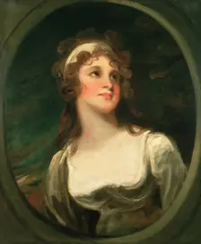 Portrait of Mrs Ann Pitt, c1788. Artist: George Romney