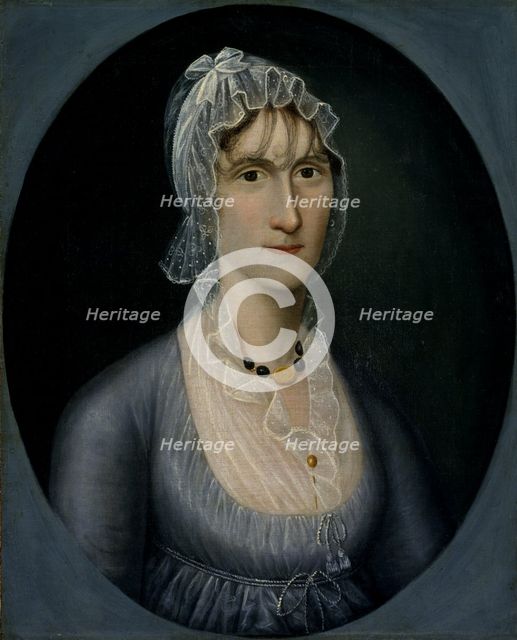 Portrait of Mrs. Barbara Baker Murphy (Wife of Sea Captain), ca. 1810. Creator: Joshua Johnson.