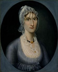 Portrait of Mrs. Barbara Baker Murphy (Wife of Sea Captain), ca. 1810. Creator: Joshua Johnson