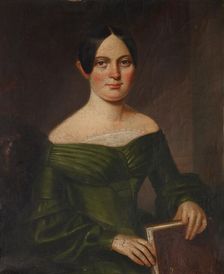 Portrait of Mrs. Benjamin Conklin, 1813-1873. Creator: John Insco Williams
