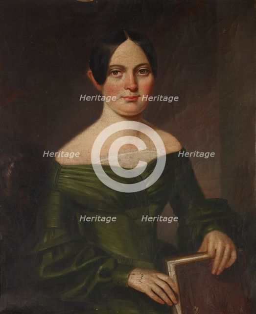 Portrait of Mrs. Benjamin Conklin, 1813-1873. Creator: John Insco Williams.