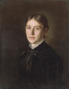 Portrait of Mrs. Boorová, 1884. Creator: Kornel Bohún