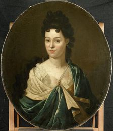 Portrait of Mrs. Brust-Batailhy, 1710. Creator: Pieter van der Werff