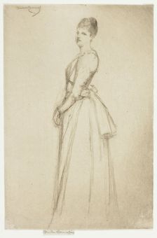 Portrait of Mrs. C. W., 1890. Creator: Theodore Roussel