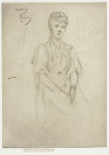 Portrait of Mrs. Cyprian Williams in Fancy Dress, 1890. Creator: Theodore Roussel
