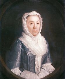 Portrait of Mrs. E.B., 1741. Creator: Francis Kyte