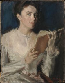Portrait of Mrs E. Gadolin-Lagervall, 1901. Creator: Magnus Enckell