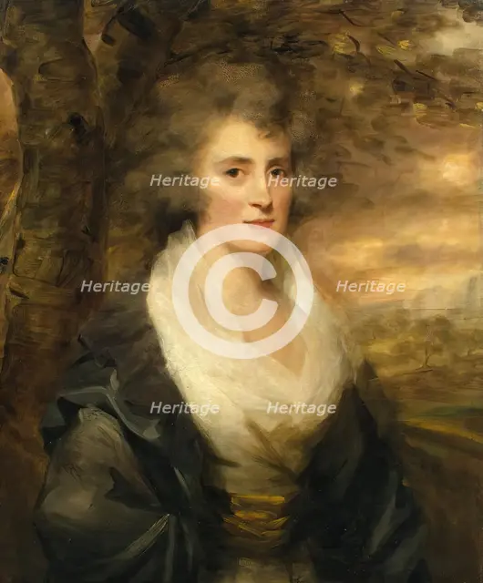 Portrait of Mrs Eleanor Bethune (1766-1848), 1790. Creator: Henry Raeburn.