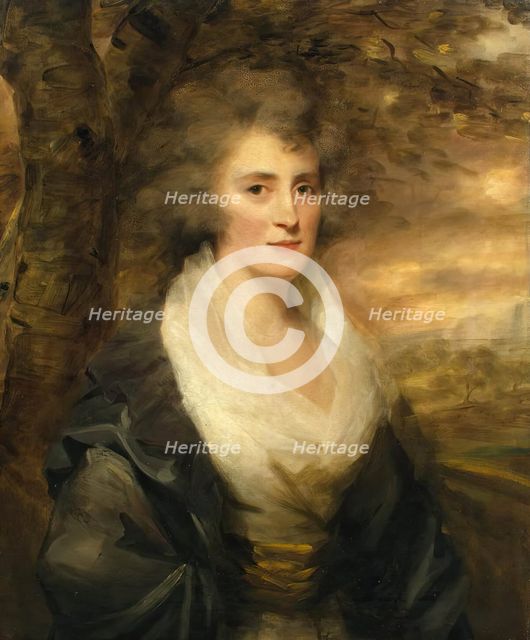 Portrait of Mrs Eleanor Bethune (1766-1848), 1790. Creator: Henry Raeburn.