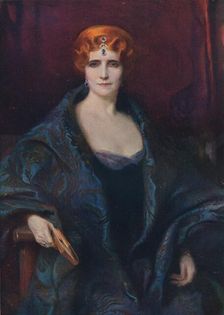 Portrait of Mrs. Elinor Glyn 1912. Artist: Philip A de Laszlo