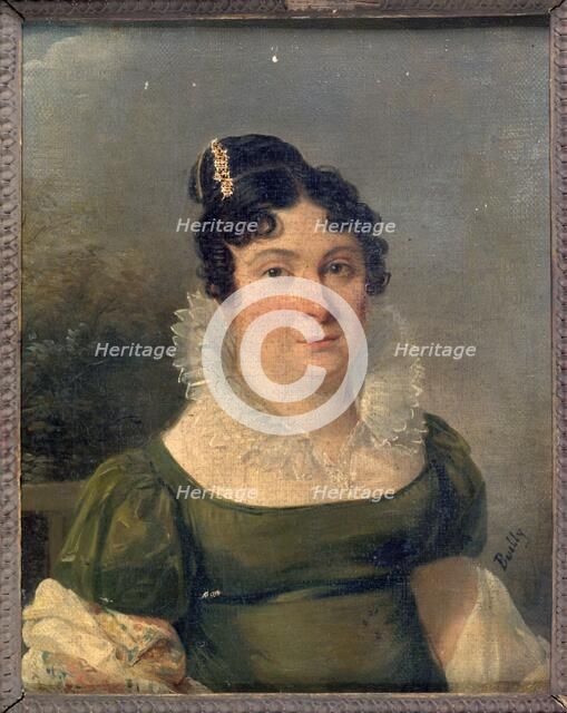 Portrait of Mrs. Gustave Pourlin (Empire period), between 1804 and 1814. Creator: Unknown.