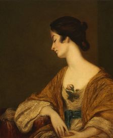 Portrait of Mrs. George Collier, 18th century. Creator: Joshua Reynolds (British, 1723-1792), follower of