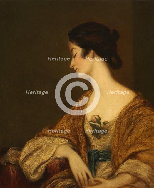 Portrait of Mrs. George Collier, 18th century. Creator: Joshua Reynolds (British, 1723-1792), follower of.